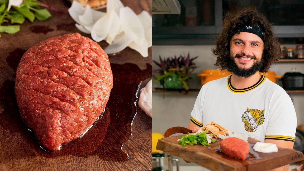 COMO FAZER KIBE CRU | Receitas do Líbano | Mohamad Hindi