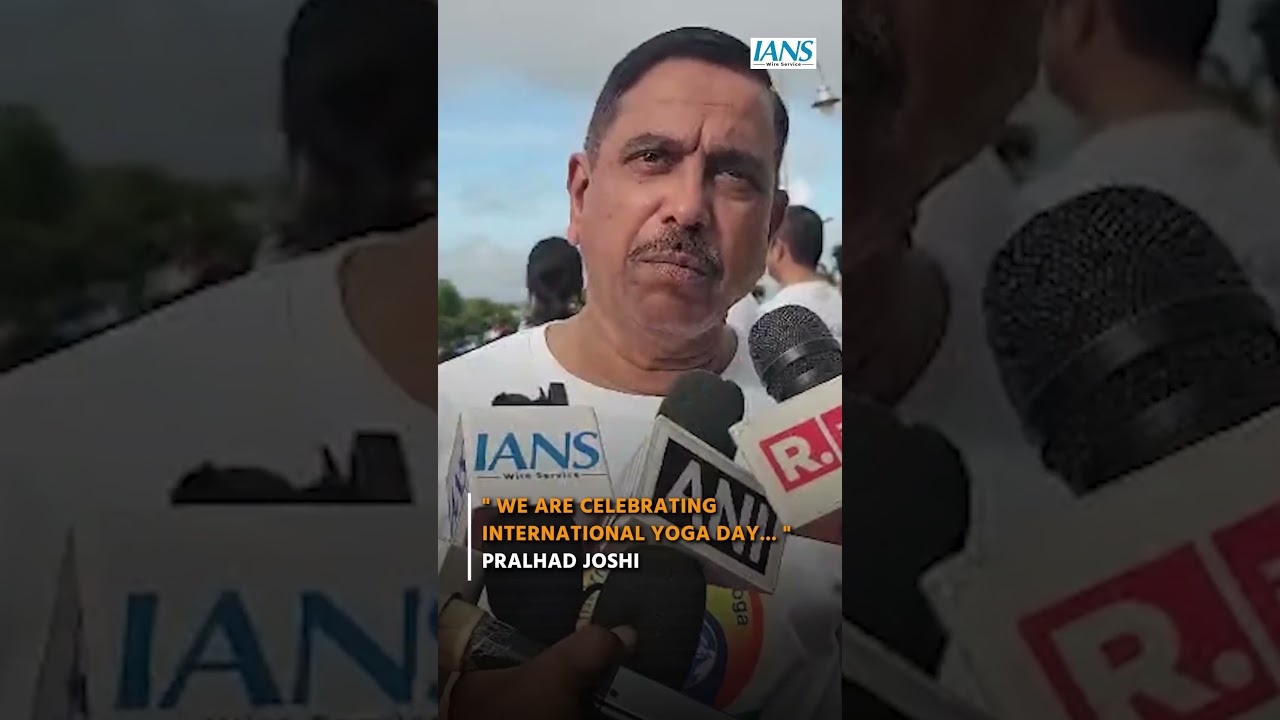 Pralhad Joshi Highlights Global Reach of Yoga Day | 140+ Countries Celebrate