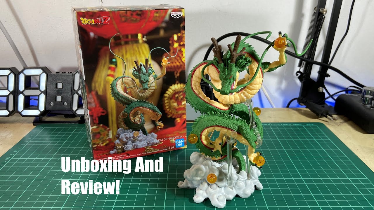 Banpresto Creator x Creator Shenron Unboxing And Review | Dragonball Z