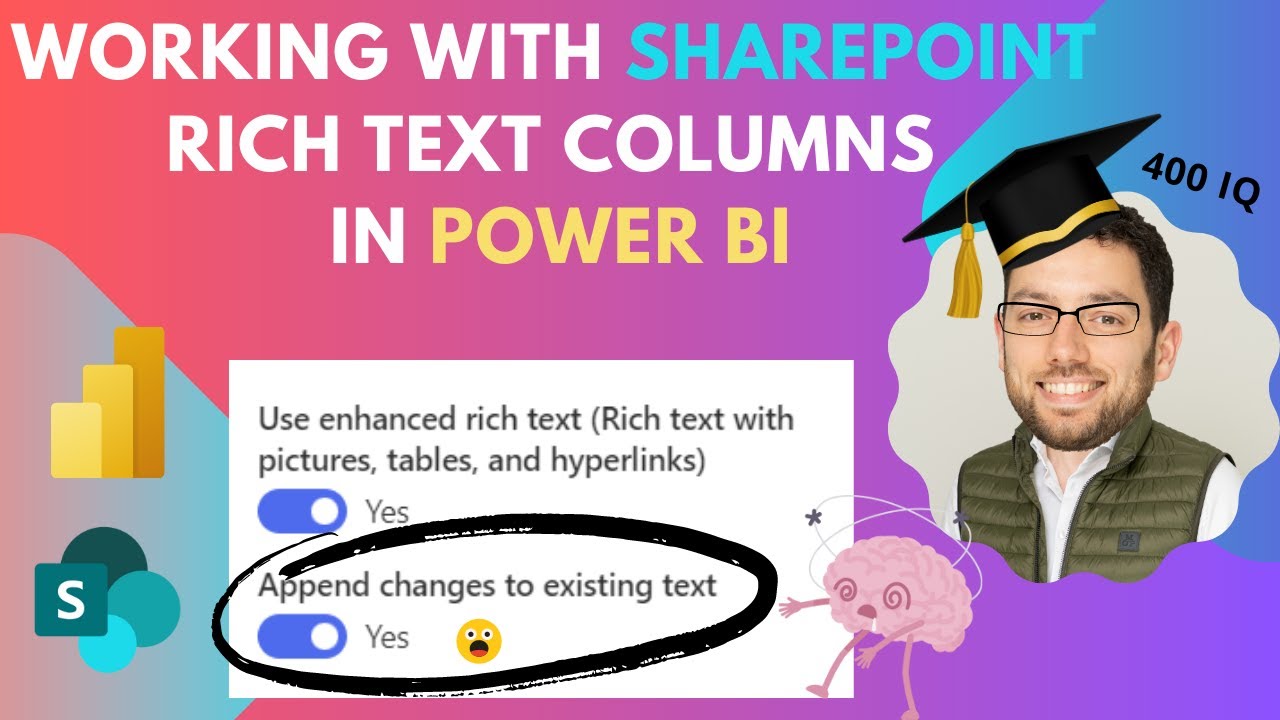 📊Power BI: Работа с полями форматированного текста SharePoint