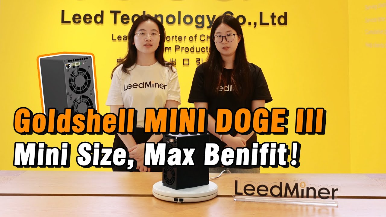 Goldshell MINI DOGE III Mini Size, Max Profit!