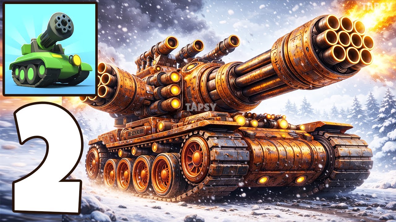 🚀Tank Sniper Gameplay Walkthrough Part 2 – Stronger Tanks & Deadly Shots! (Android,iOS)