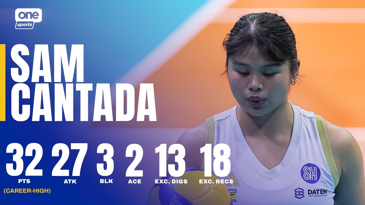 Sam Cantada's SUPER ROOKIE PERFORMANCE 🦸🏻‍♀️ for NU vs. UP | UAAP Season 88 Women’s Volleyball