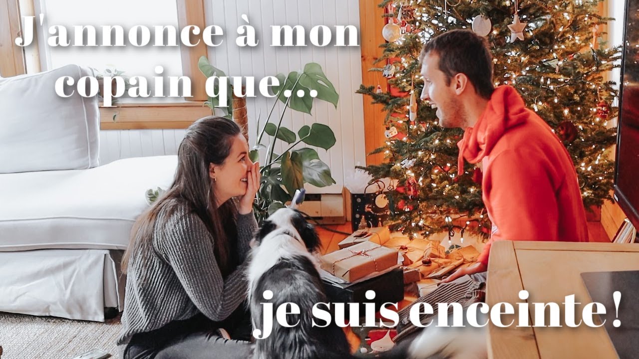 J'annonce à mon copain & ma famille que je suis enceinte!