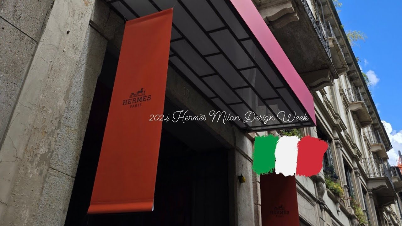 Hermès Milan Design Week 2024 [4K]