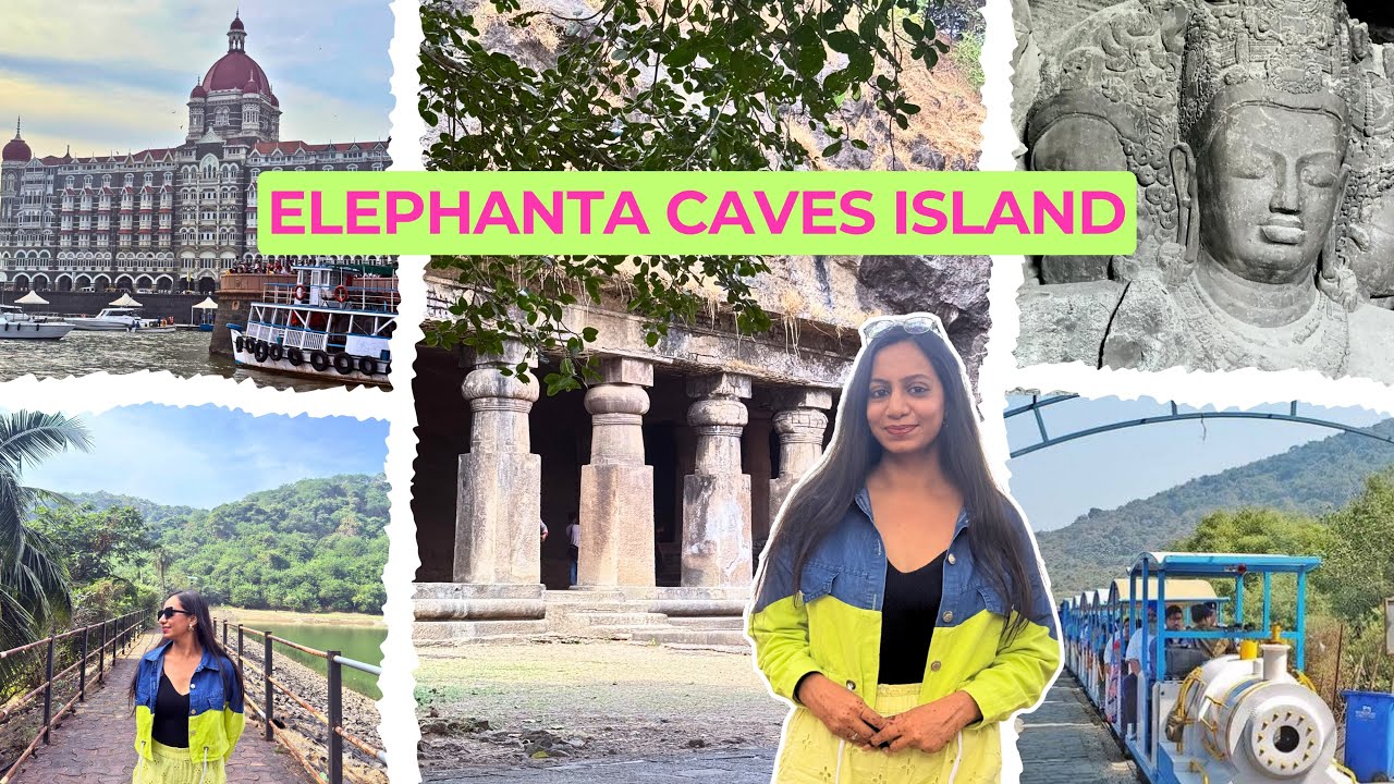 Elephanta Caves 2025 | Complete Tour Guide Vlog | Ferry & Toy Train Ride | Elephanta Island Mumbai