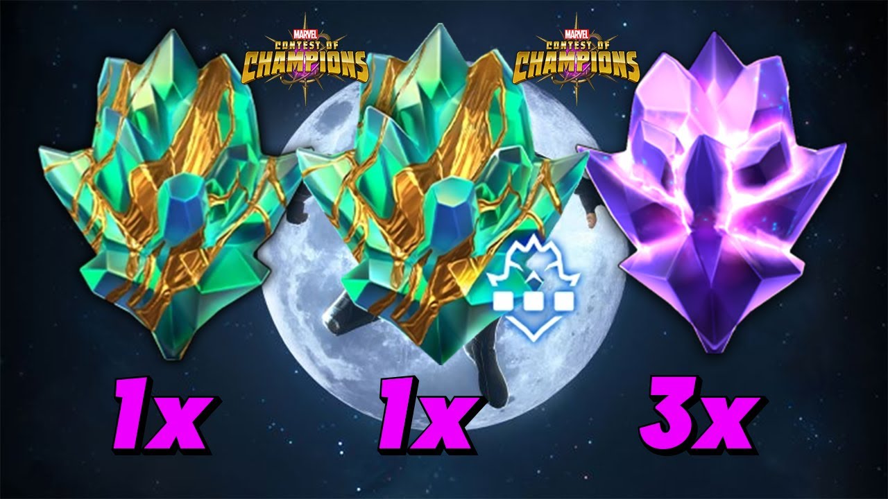 HUGE CRYSTAL OPENING! - NECROPOLIS CARINA'S CHALLENGES REWARDS - MCOC