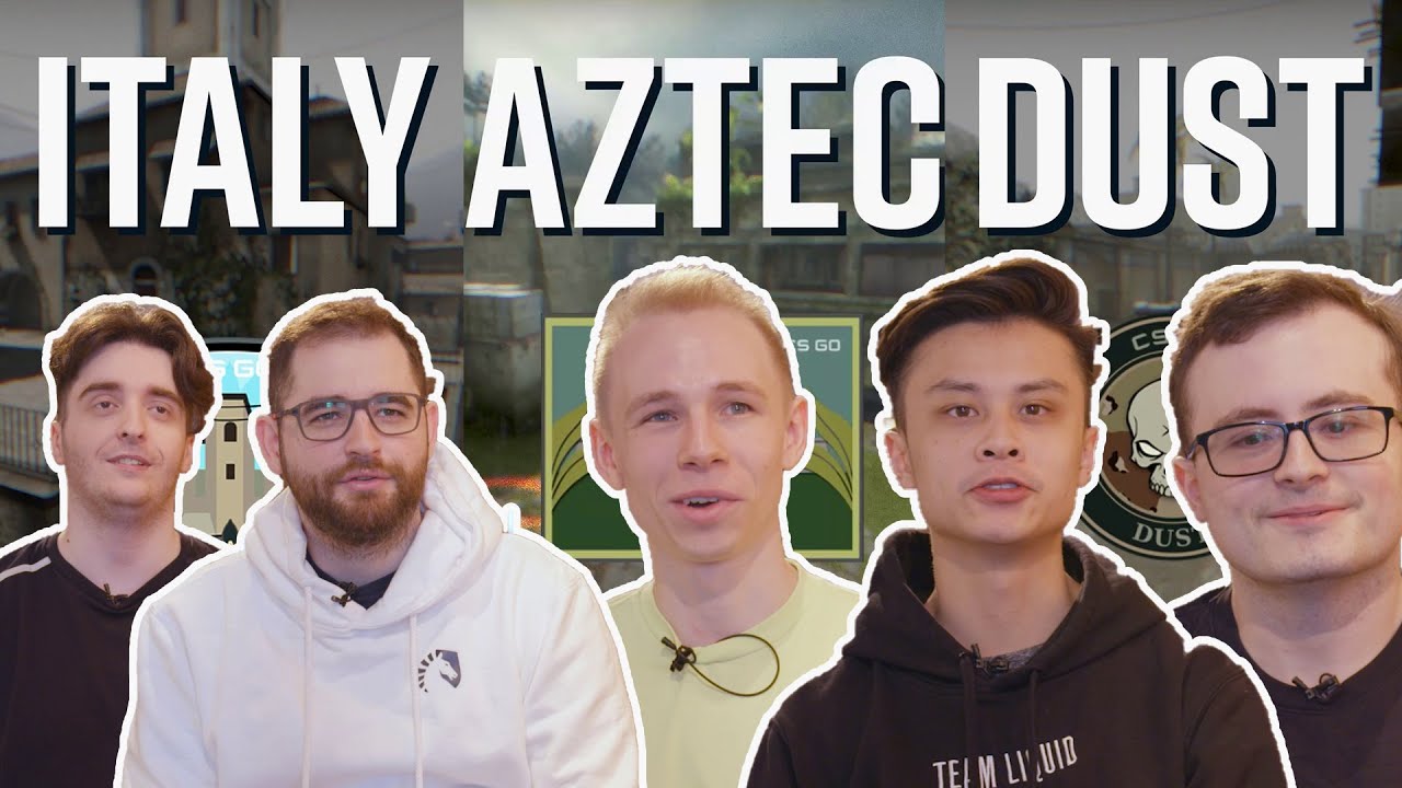 Italy in the map pool? Fallen, Stewie, Elige, Grim, Jokasteve & NAF rates classic CSGO maps!