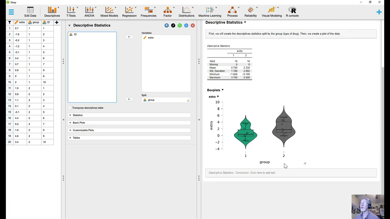 JASP Lesson 1 Downloading JASP and Program Basics