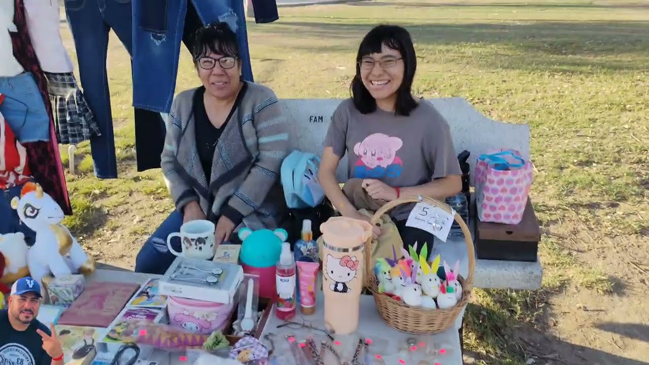 Sábado de tianguis en González Ortega (palaco) Mexicali bc 