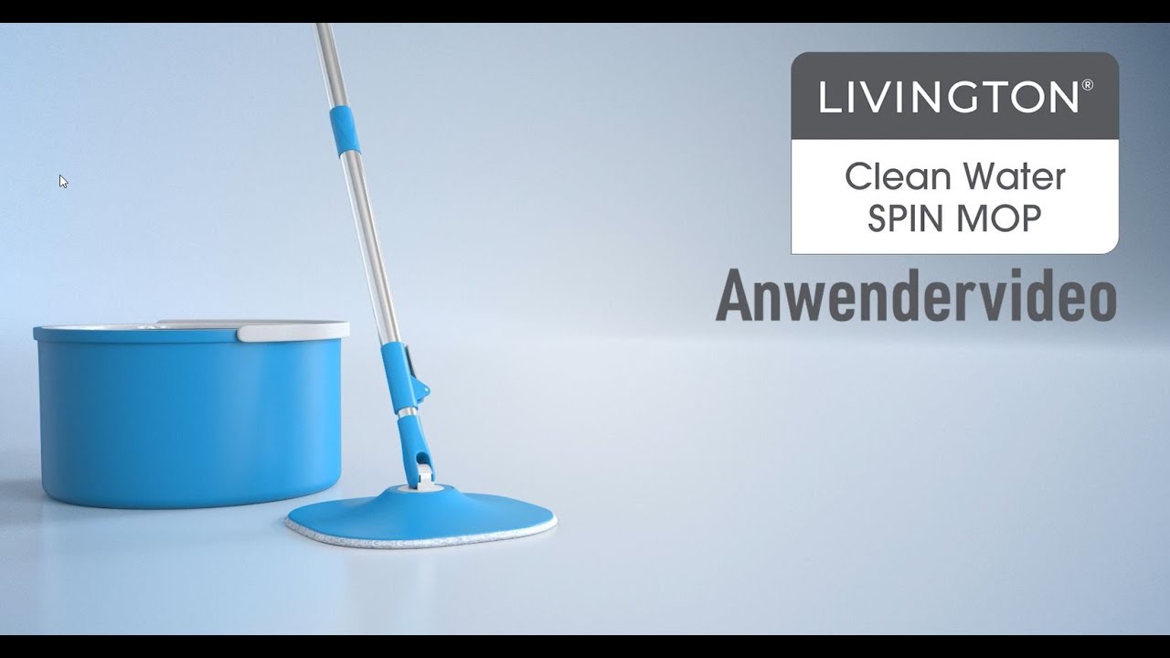 Livington Clean Water Spin Mop | Anwendervideo | MediaShop. TV
