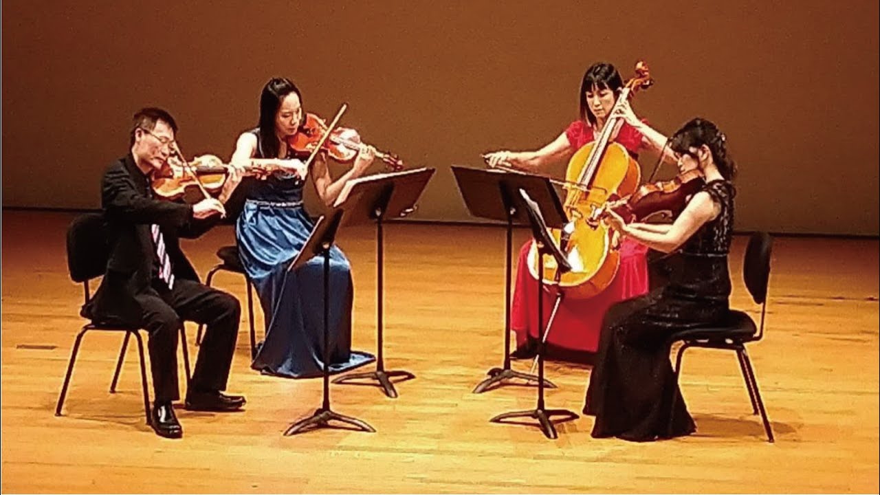 2首台灣名曲《望春風&雨夜花》弦樂四重奏 A 2Taiwanese Quartets《Longing for the spring breeze&Flowers in the rainy night》