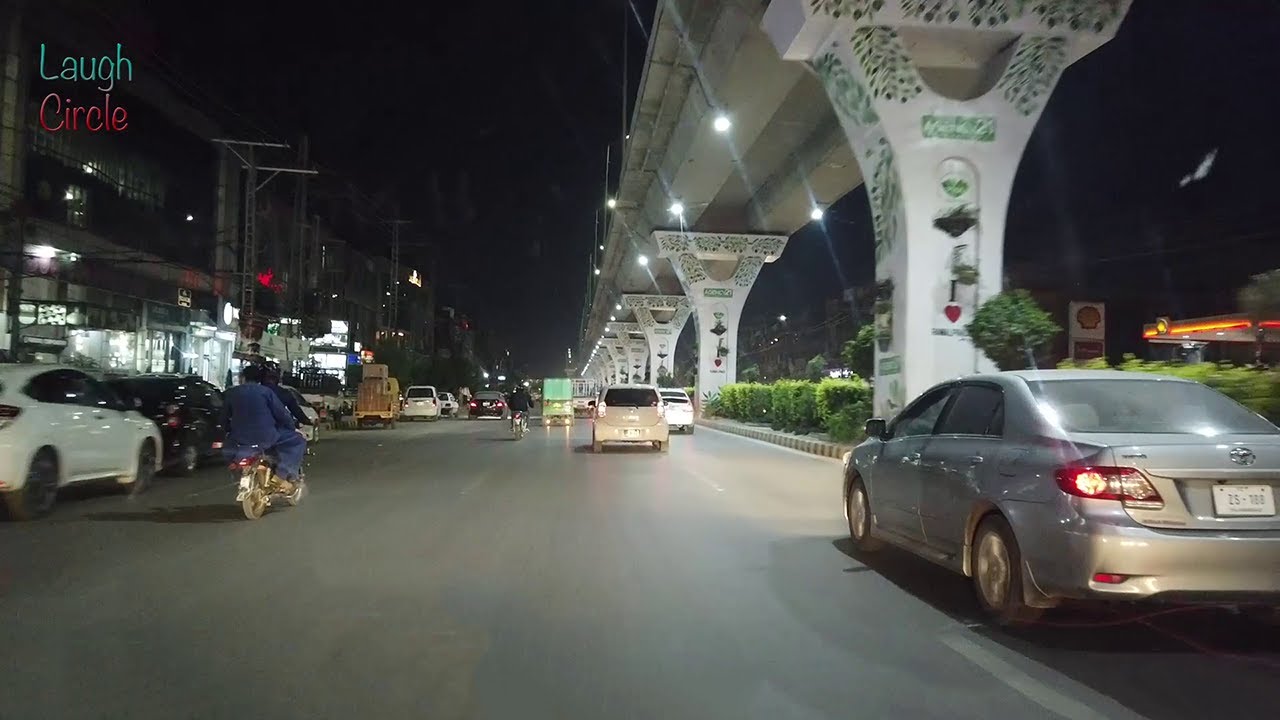 Rawalpindi, Punjab, Pakistan | Night Drive