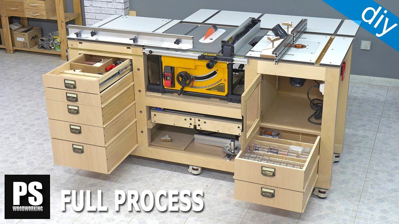 Making the Mobile Workbench from start to finish