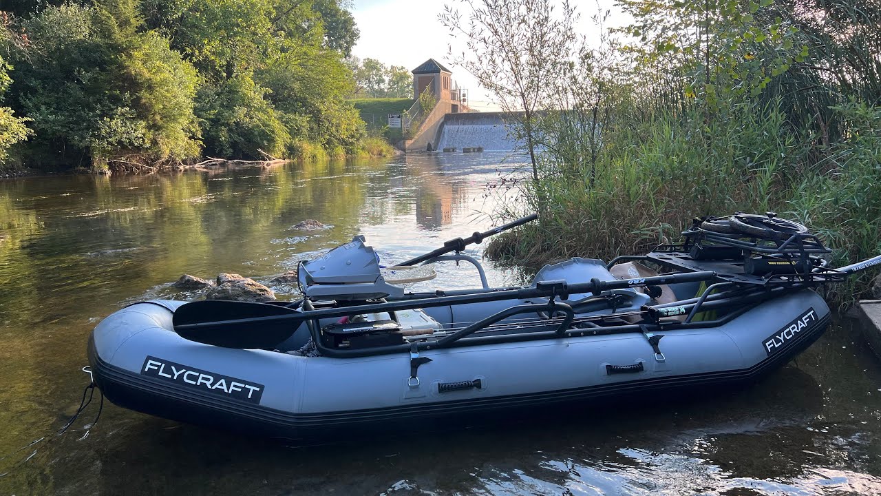 Late Michigan summer river float  on my Flycraft