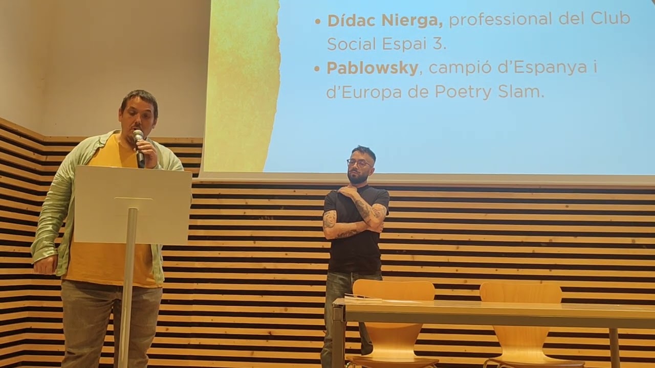 Dídac Nierga, Club Social Espai 3 (Barcelona, 24 octubre 2025)