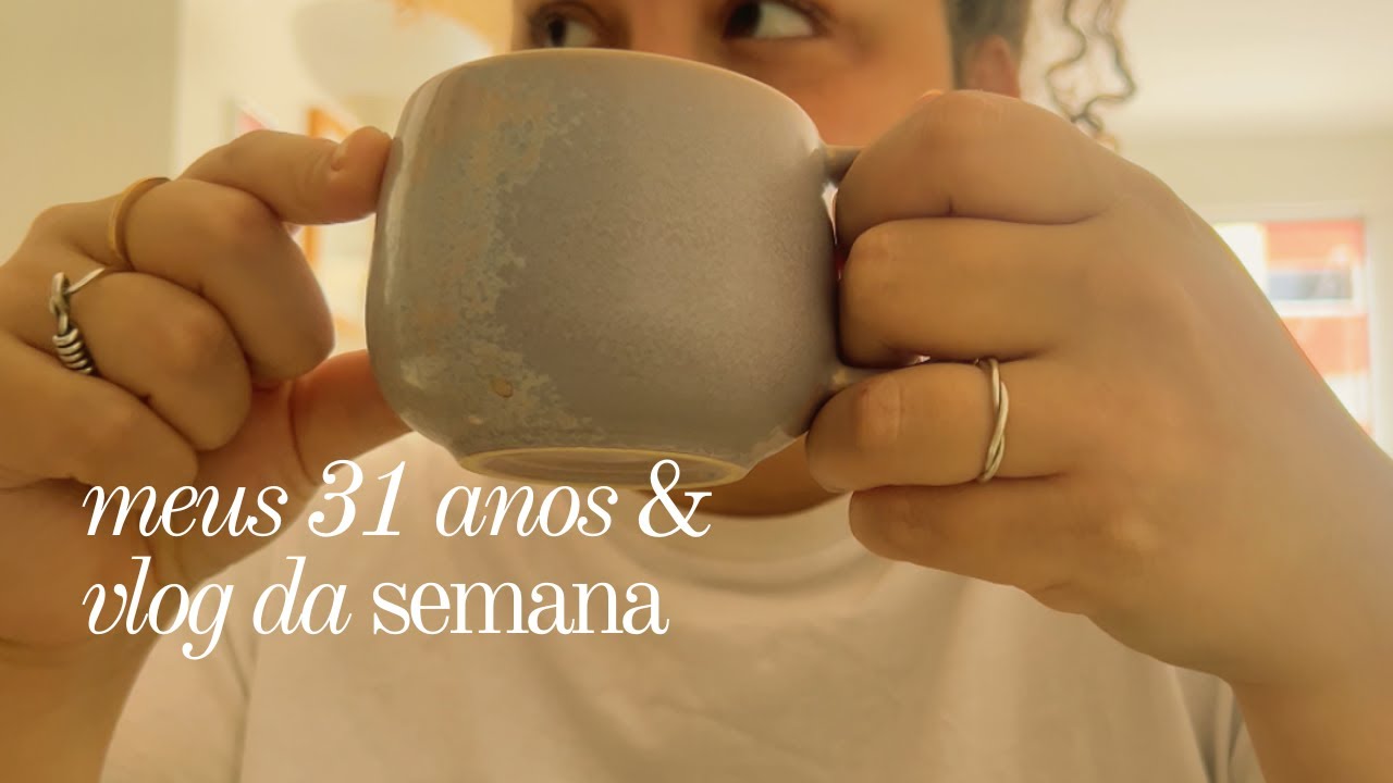 meus 31 anos: comemorar devagar, ler e sair pra comer | vlog