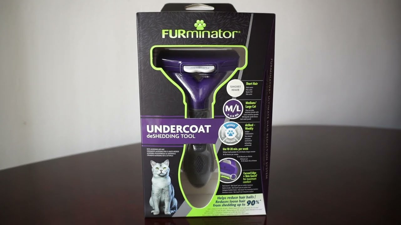 FURMINATOR Undercoat deShedding Tool for Cats