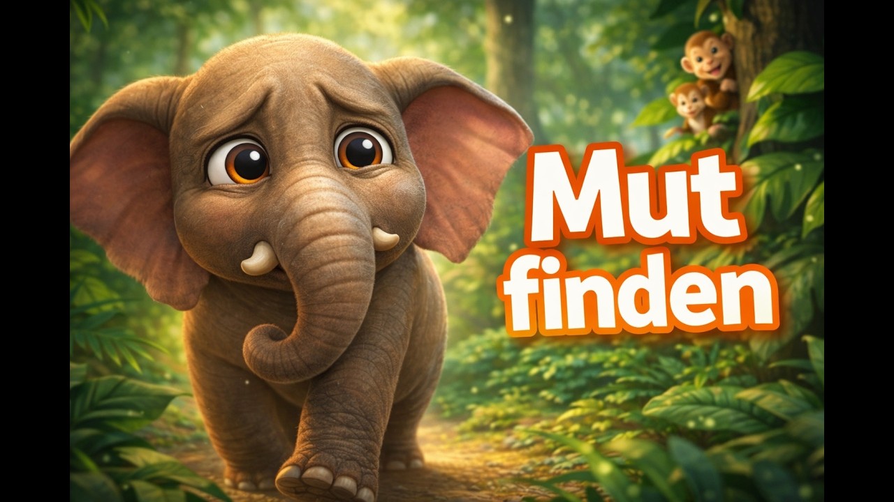 Der große Elefant 🐘 | Fabelgeschichte für Kinder über Stärke & Selbstvertrauen
