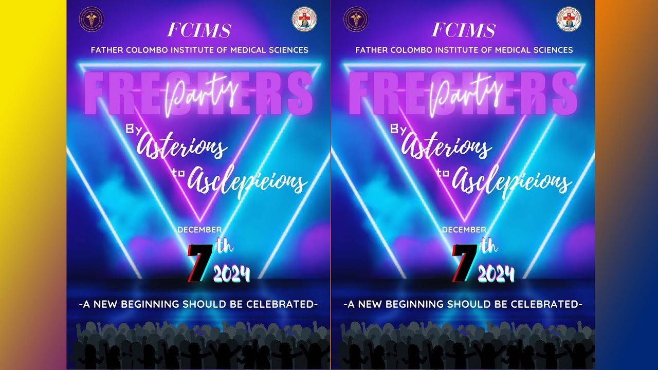 Father Colombo Institute of Medical Sciences.. Freshers party