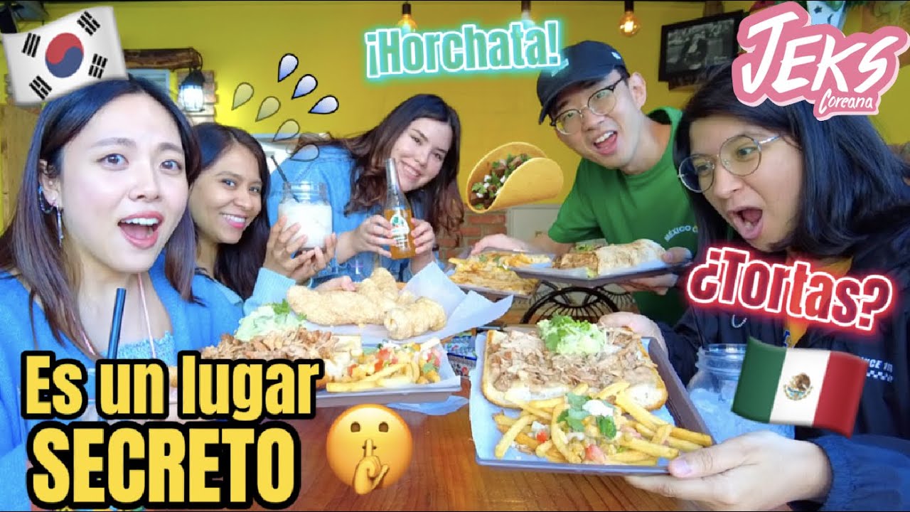 BARRIO SECRETO PARA PROBAR COMIDA MEXICANA (BASE MILITAR AMERICANA EN COREA) - JEKS Coreana vlog #17