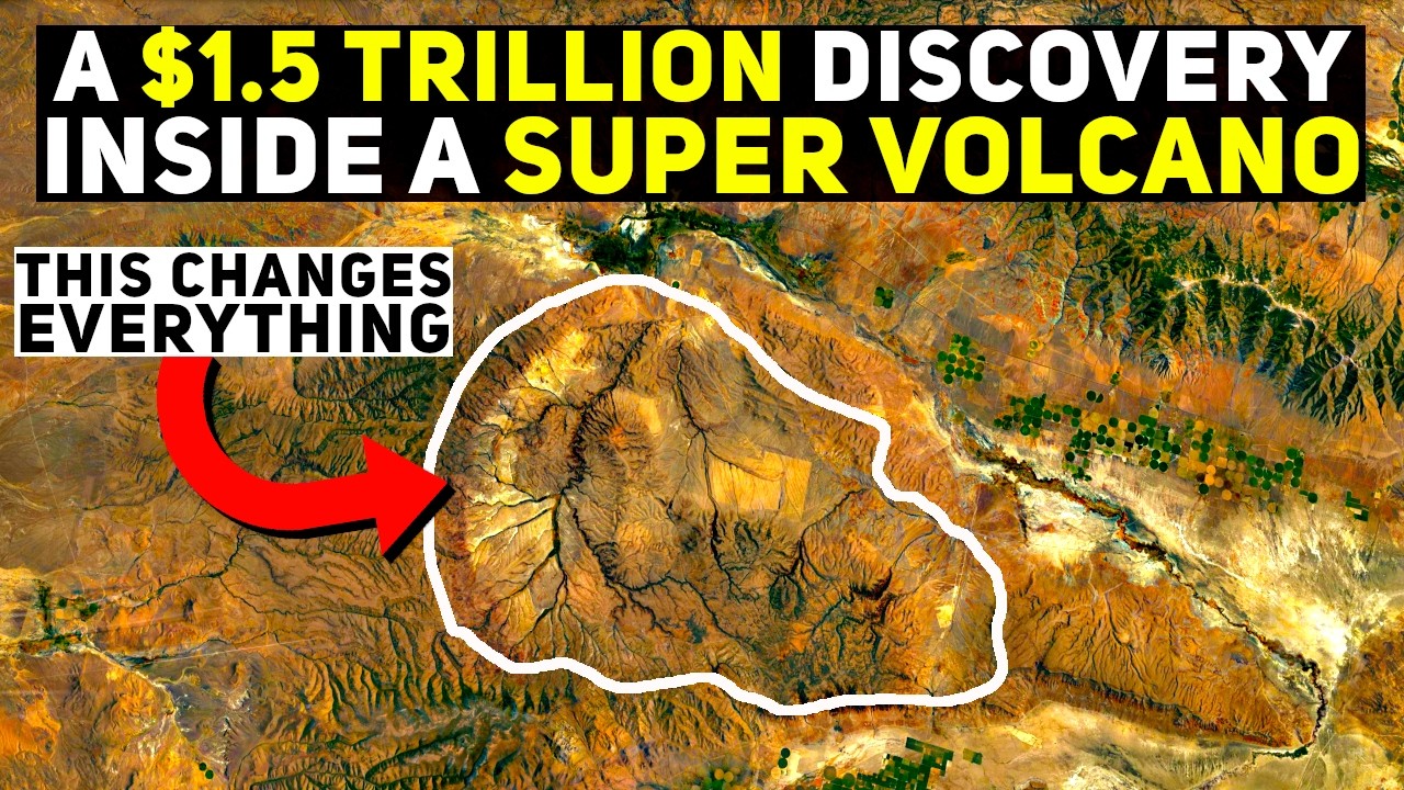 Newly Discovered $1.5 Trillion Deposit Inside A Super Volcano