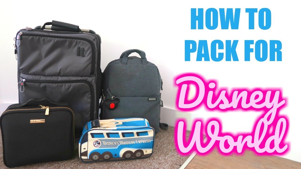Packing for Disney World