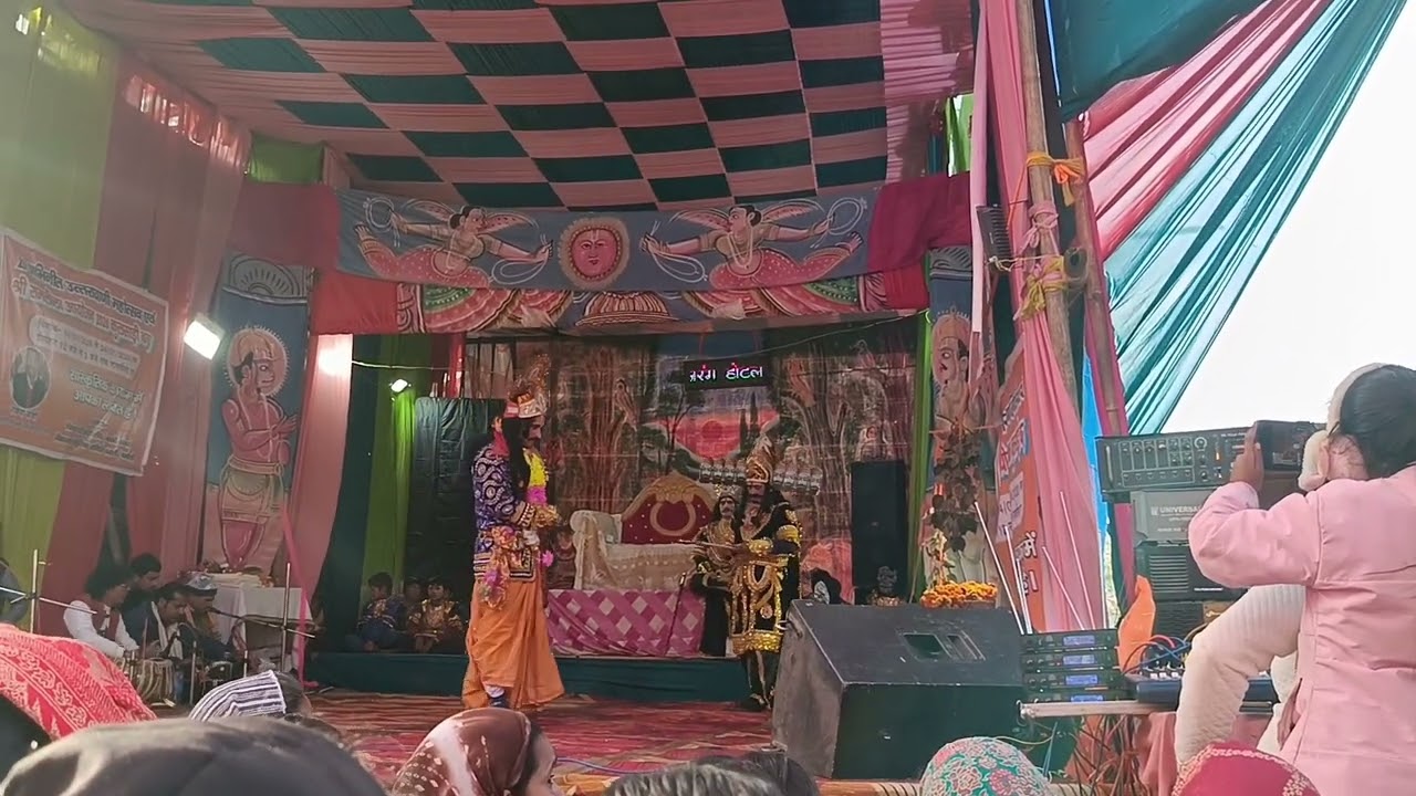 //रामलीला में//रावण और विभीषण का संवाद//