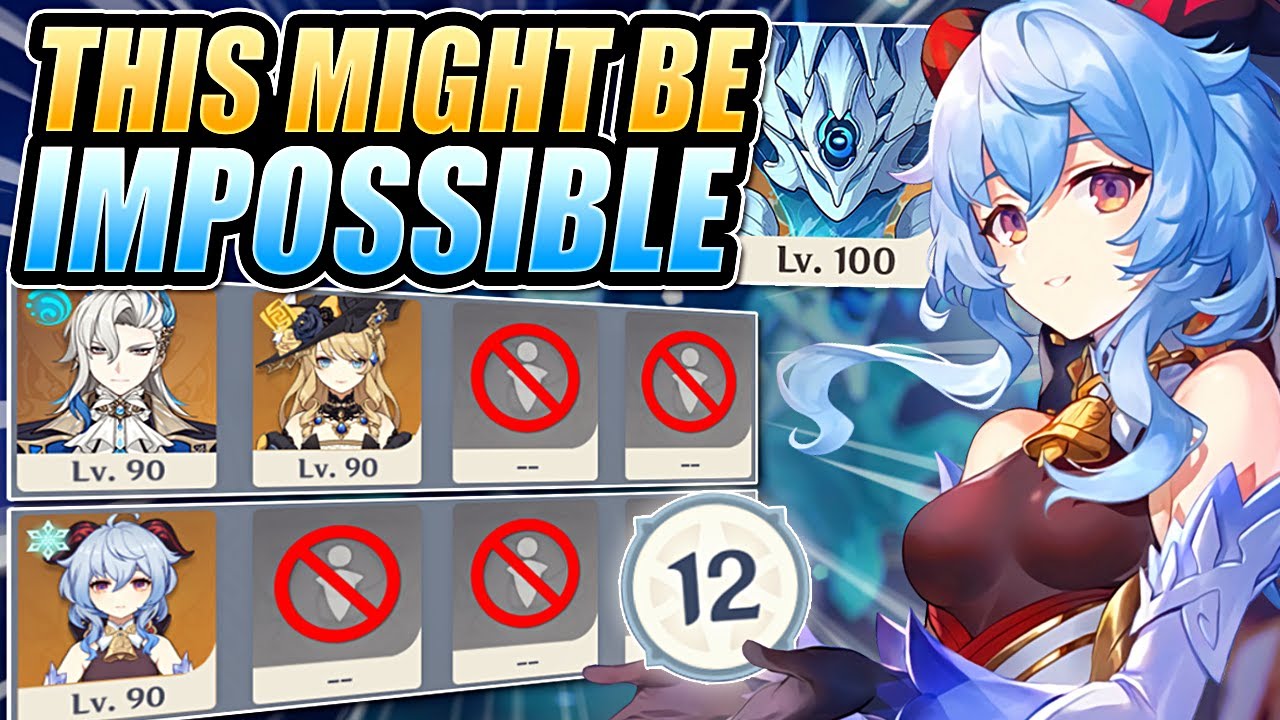I Unlocked GODMODE GANYU To Beat The Abyss in Genshin Impact