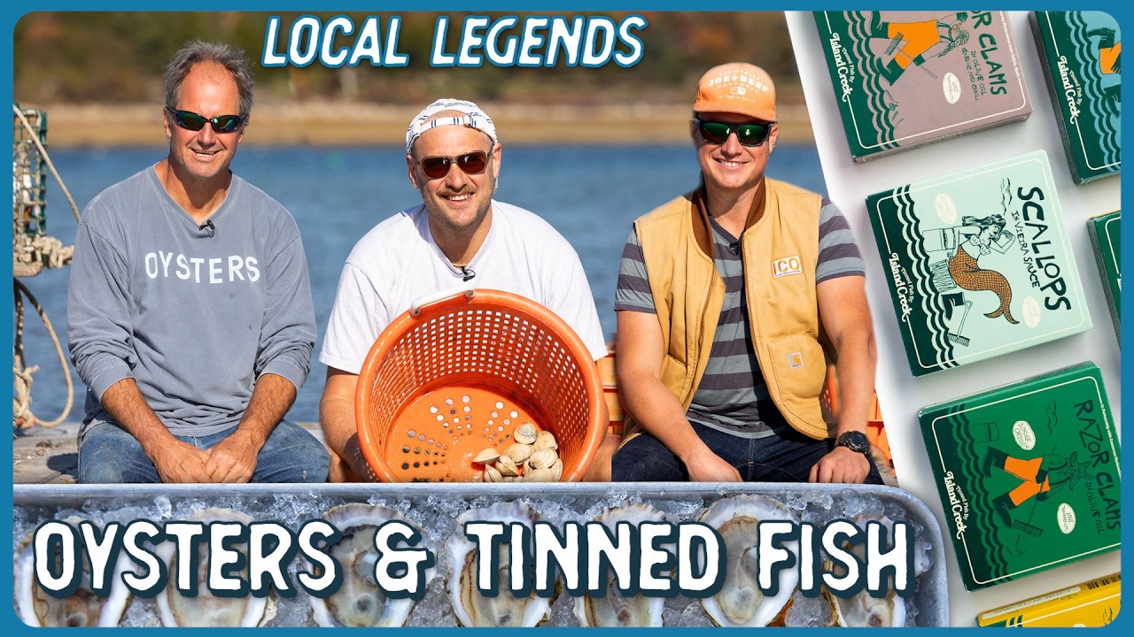 America's First Craft Seafood Cannery: Oysters, Clams & Caviar! | Local Legends | Brad Leone