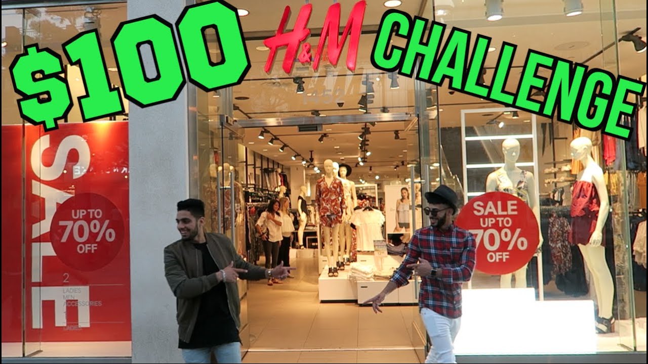Wajeeh West | $100 H&M CHALLENGE WITH ADAM SALEH