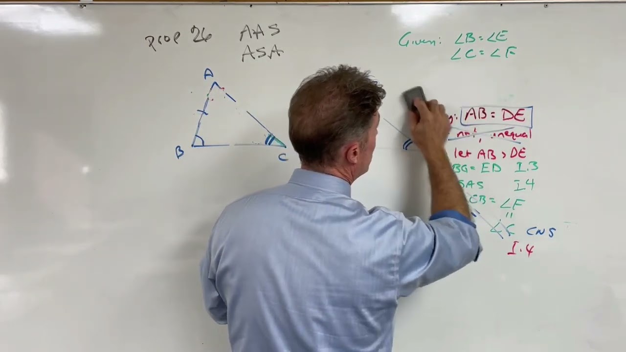 Euclid's Elements: Book 1, Prop 26