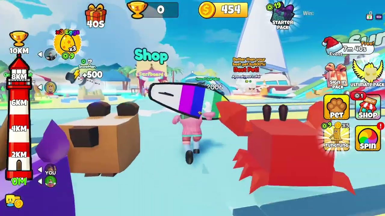 Surfing And Slide 