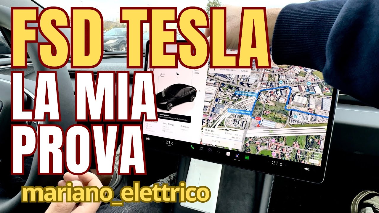 La MIA PROVA della GUIDA (quasi) AUTONOMA di TESLA e TUTTO ciò che NESSUNO aveva ancora DETTO