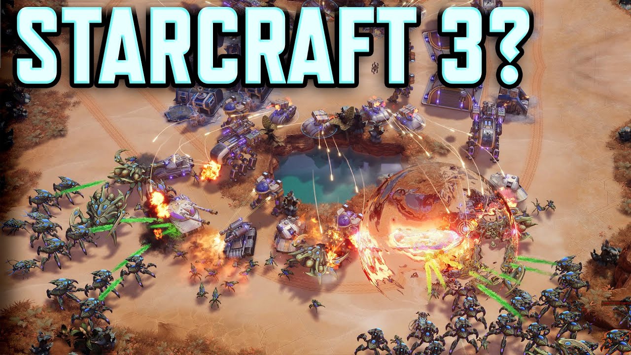 NEW StarCraft Style RTS: Zerospace - King of the Hill Tournament!