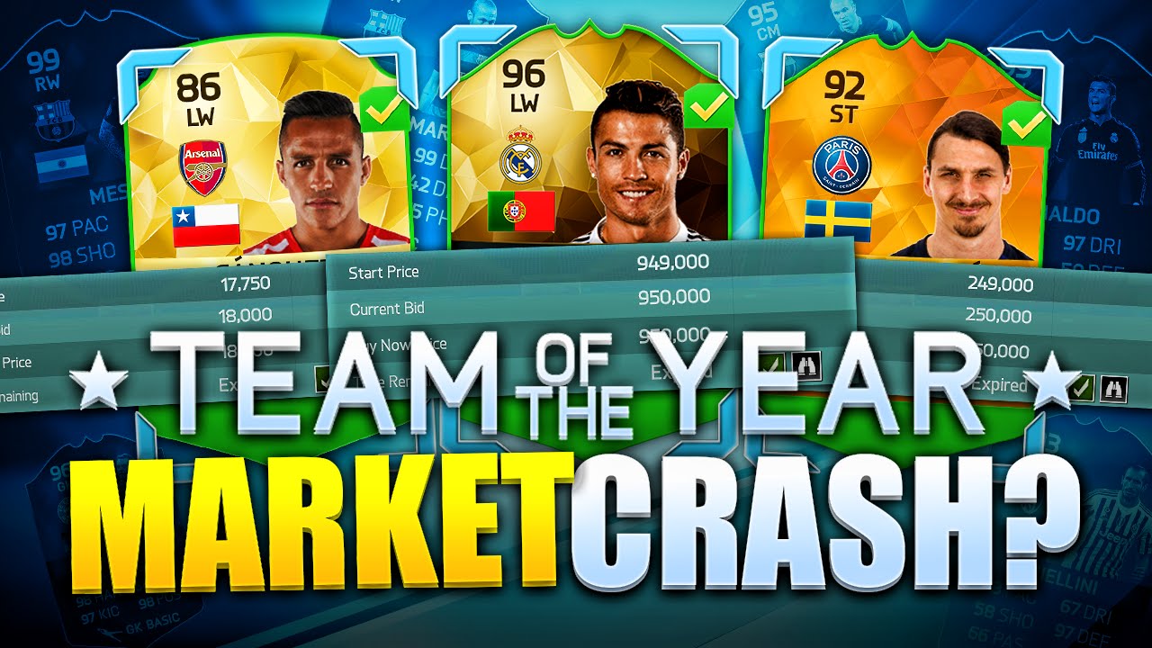 TEAM OF THE YEAR MARKET CRASH?