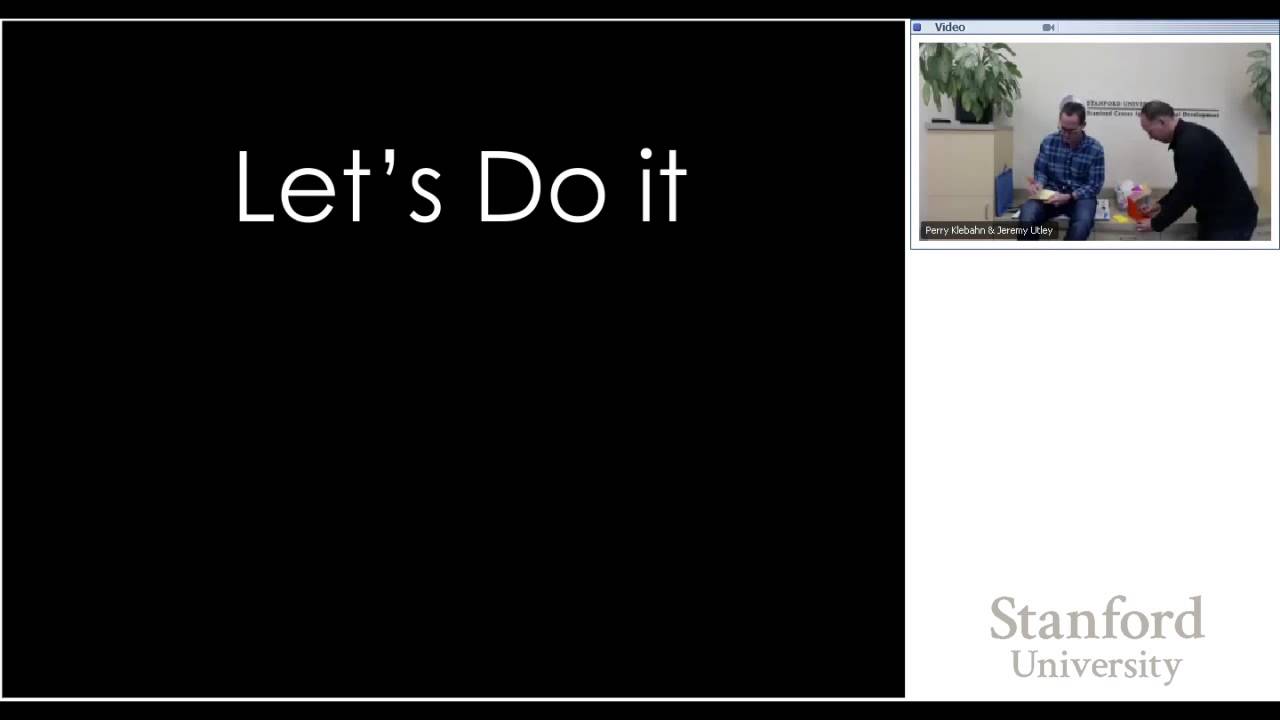 Stanford Webinar: How to Bring Empathy and Experimentation into Your Work Today