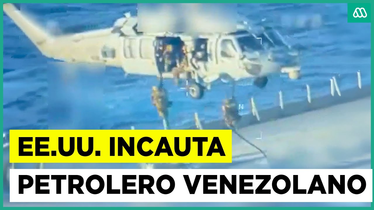 Impactante operación militar: Estados Unidos incauta buque petrolero venezolano
