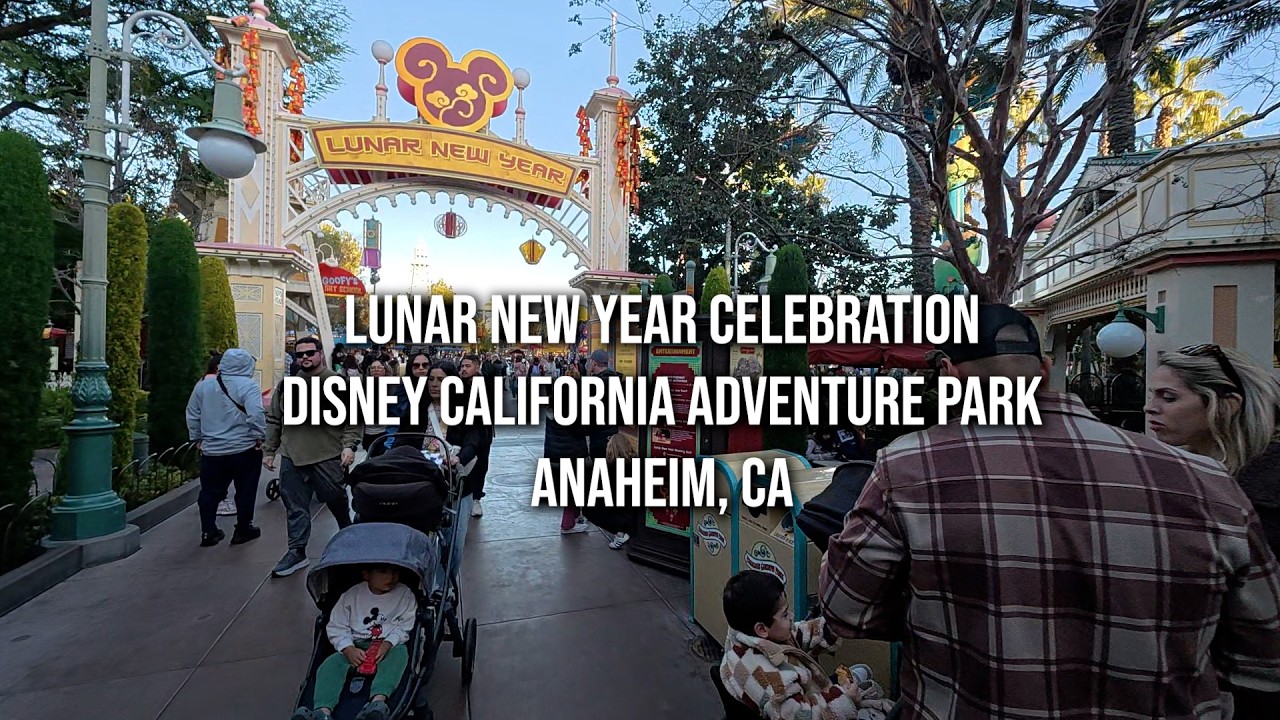 Lunar New Year Celebration at Disney California Adventure Park - Anaheim, California