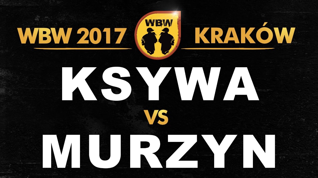 Ksywa 🆚 Murzyn 🎤 WBW 2017 Kraków (freestyle rap battle)