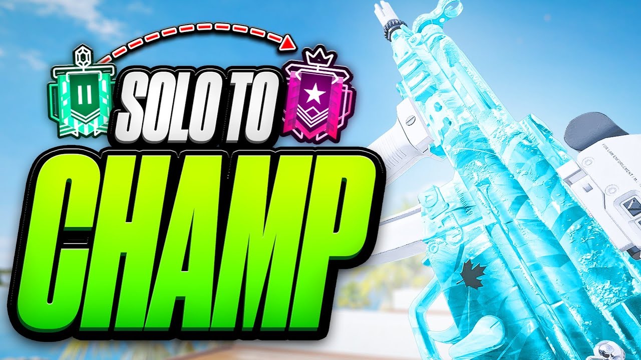 HOW TO SOLO QUEUE TO CHAMPION - Guide By Console Pro - Rainbow Six Siege Console Ranked