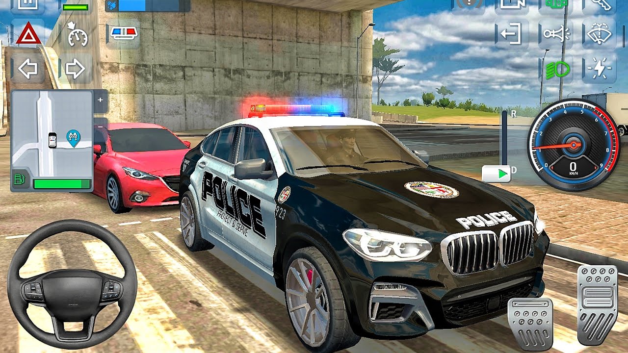 New Police Car Simulator 3D - City Cop Cars Chasing Police Car Driving - Car Game Android GamePlay