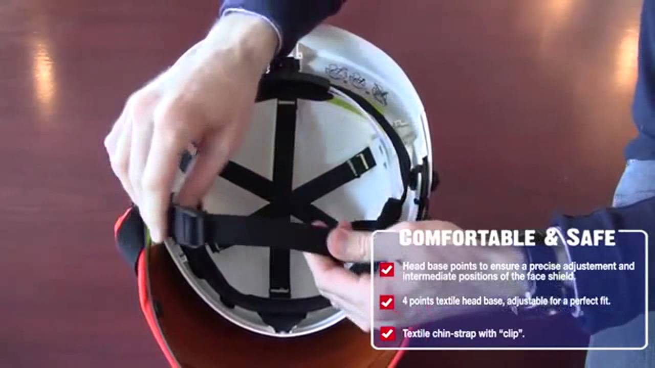 Demo On All Integrated helmet with Arc Flash faceshield