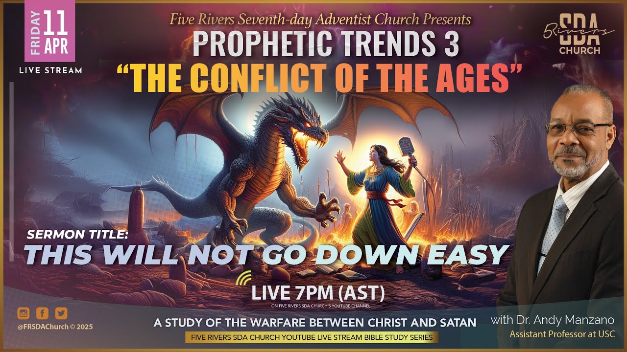 CONFLICT OF THE AGES | APRIL 11TH 2025 | 7PM | THIS WILL NOT GO DOWN EASY | DR. ANDY MANZANO
