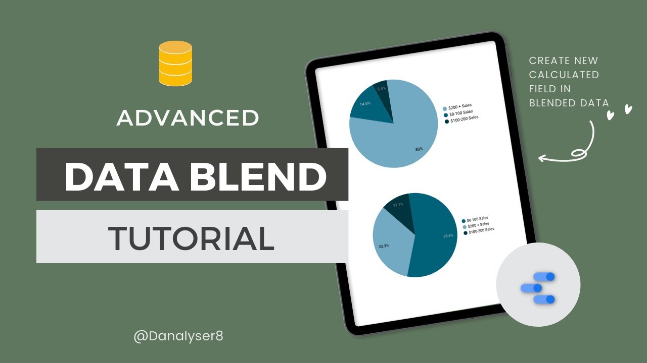 DATA BLEND TUTORIAL: How to create groupings based on aggregated metrics in Google Data Studio