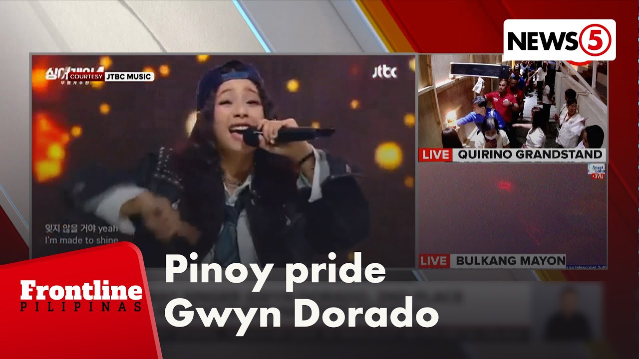 Pinay singer Gwyn Dorado, 2nd place sa Korean show na ‘Sing Again 4’ | Frontline Pilipinas
