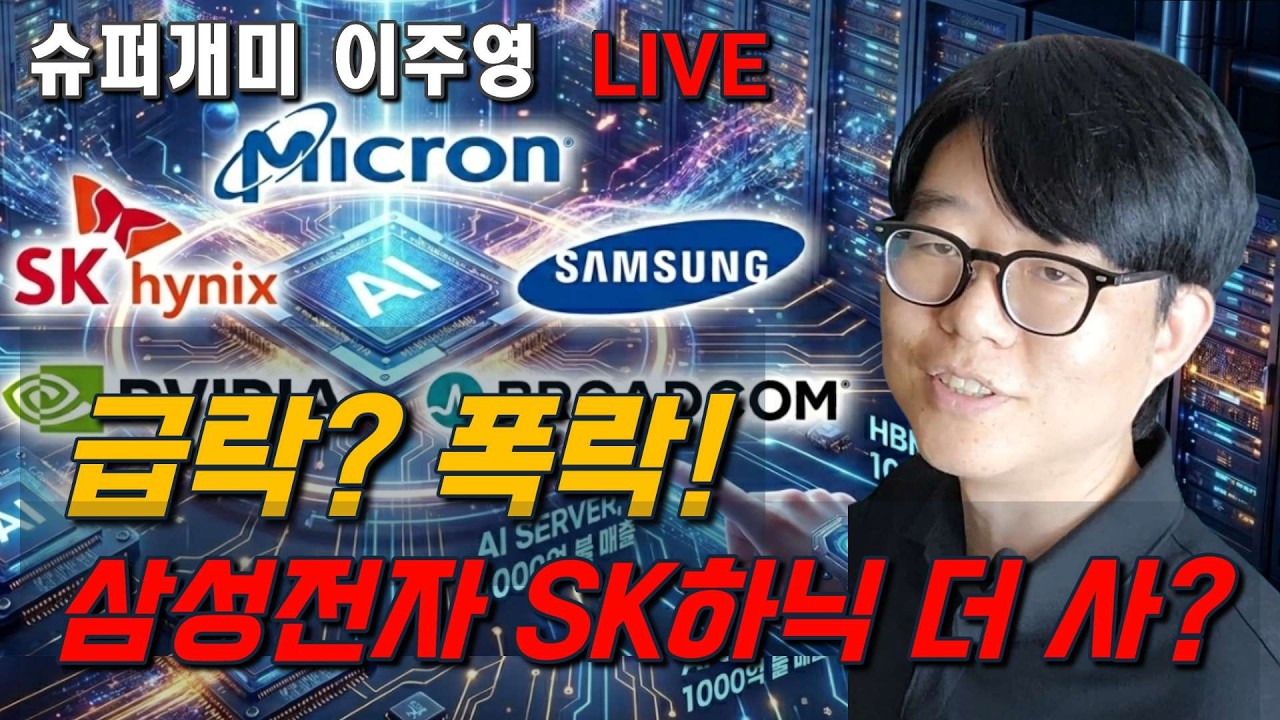 급락? 폭락! 지금은 기회일까? 위기일까?.... 25만전자, 150만닉스 가능? 더 살까? 기다릴까?