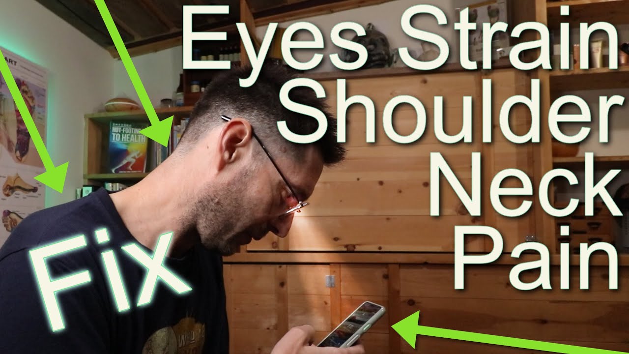 An Easy Eye Exercise To Get Rid of Neck and Shoulder Pain
