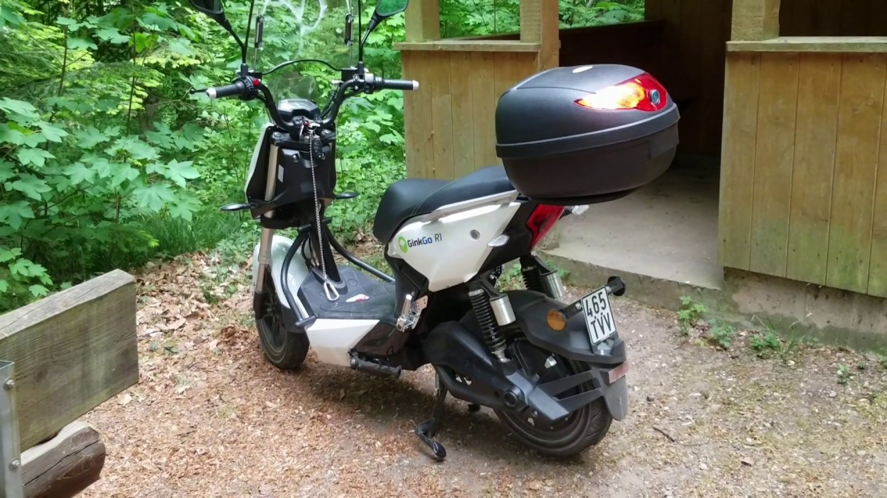 Tagebuch #2 Ausrüstung meines GinkGo R1 Elektrorollers.