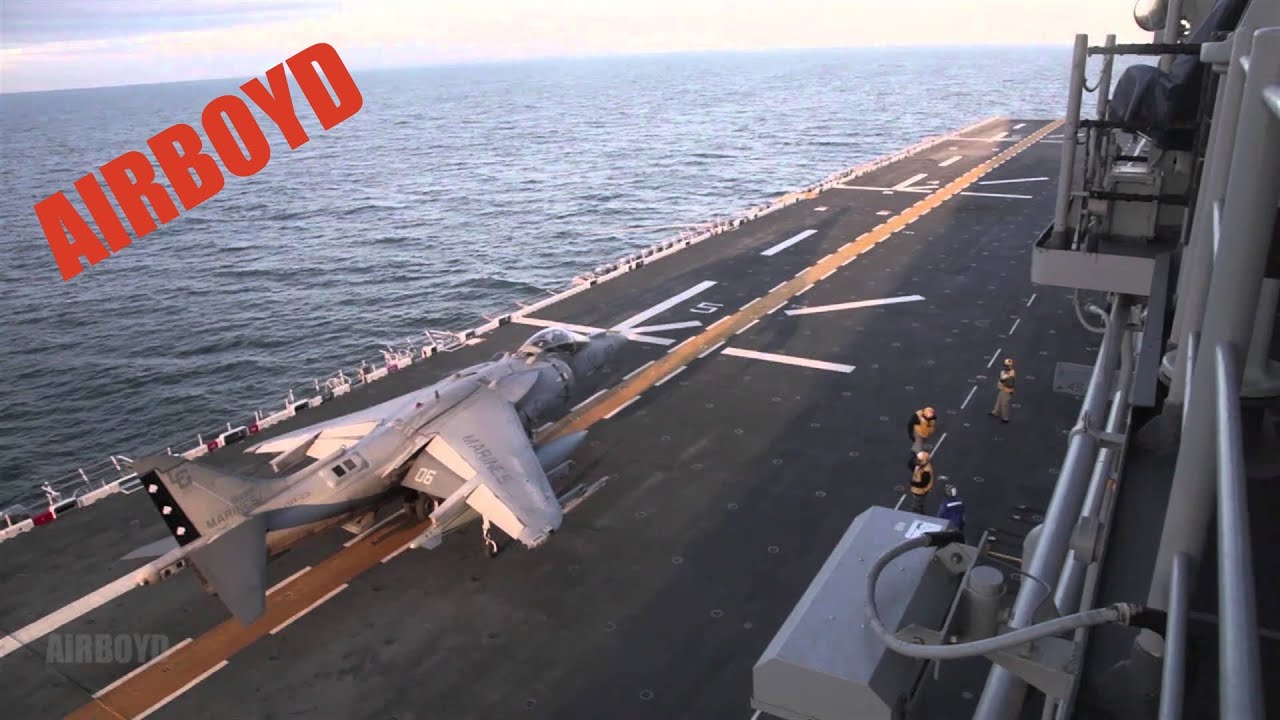 Harrier Operations USS Bataan (LHD-5)